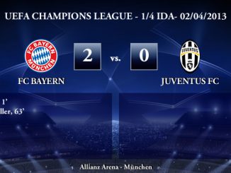 UEFA Champions League - 1/4 IDA - 02/04/2013 - FC Bayern (2) vs. (0) Juventus FC