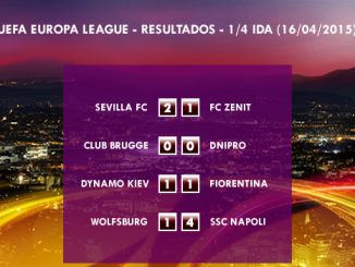 UEFA Europa League – 1/4 IDA – 16/04/2015 – Resultados
