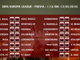UEFA Europa League 1/16 IDA Previa